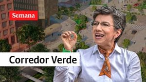Claudia López explica construcción del Corredor Verde de Bogotá