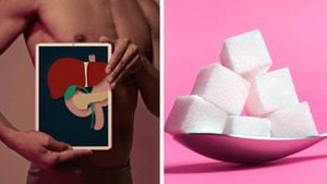 Expertos indican que el alto consumo de azúcar genera  obesidad y la enfermedad del hígado graso. Foto: Getty images montaje SEMANA.