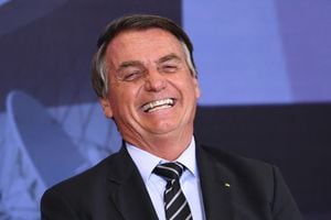 Jair Bolsonaro “amenaza el sistema democrático” de Brasil según HWR. (Photo by EVARISTO SA / AFP)