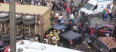 Imagen del accidente.