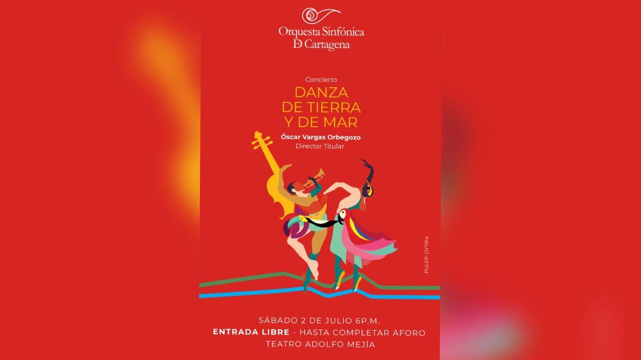 Orquesta Sinfónica de Cartagena ofrecerá concierto gratuito.