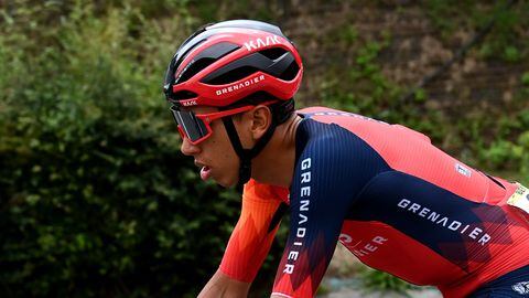 El pedalista del Ineos en la etapa 1 del Tour de Francia