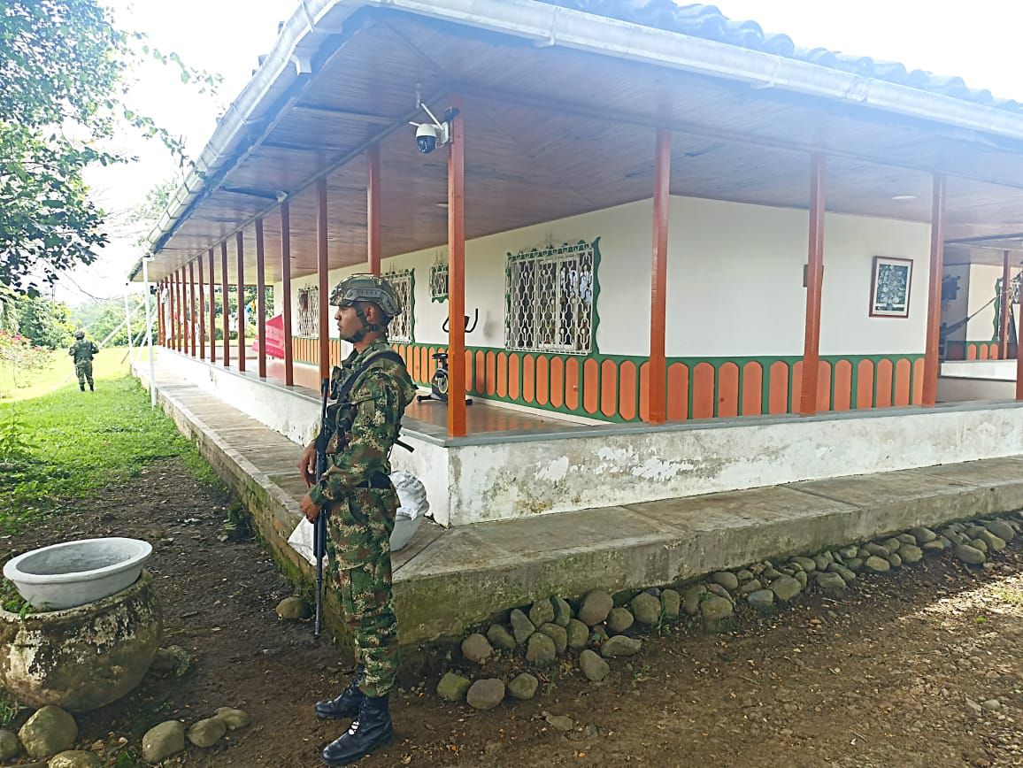 La operación de realizó se manera coordinada entre el Ejército Nacional y la Fiscalía General de la Nación