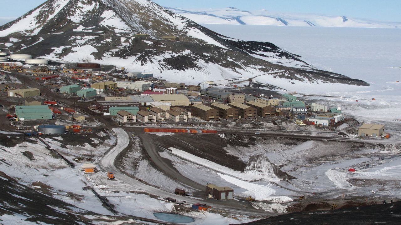Estación McMurdo de la Antártida