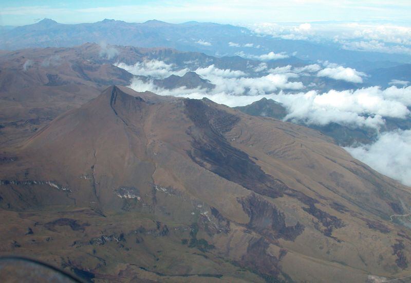 Aumenta la actividad del complejo volcánico Chiles-Cerro Negro, en Nariño