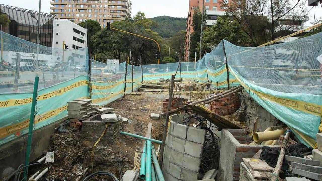 Obras de valorización abandonadas en Bogotá