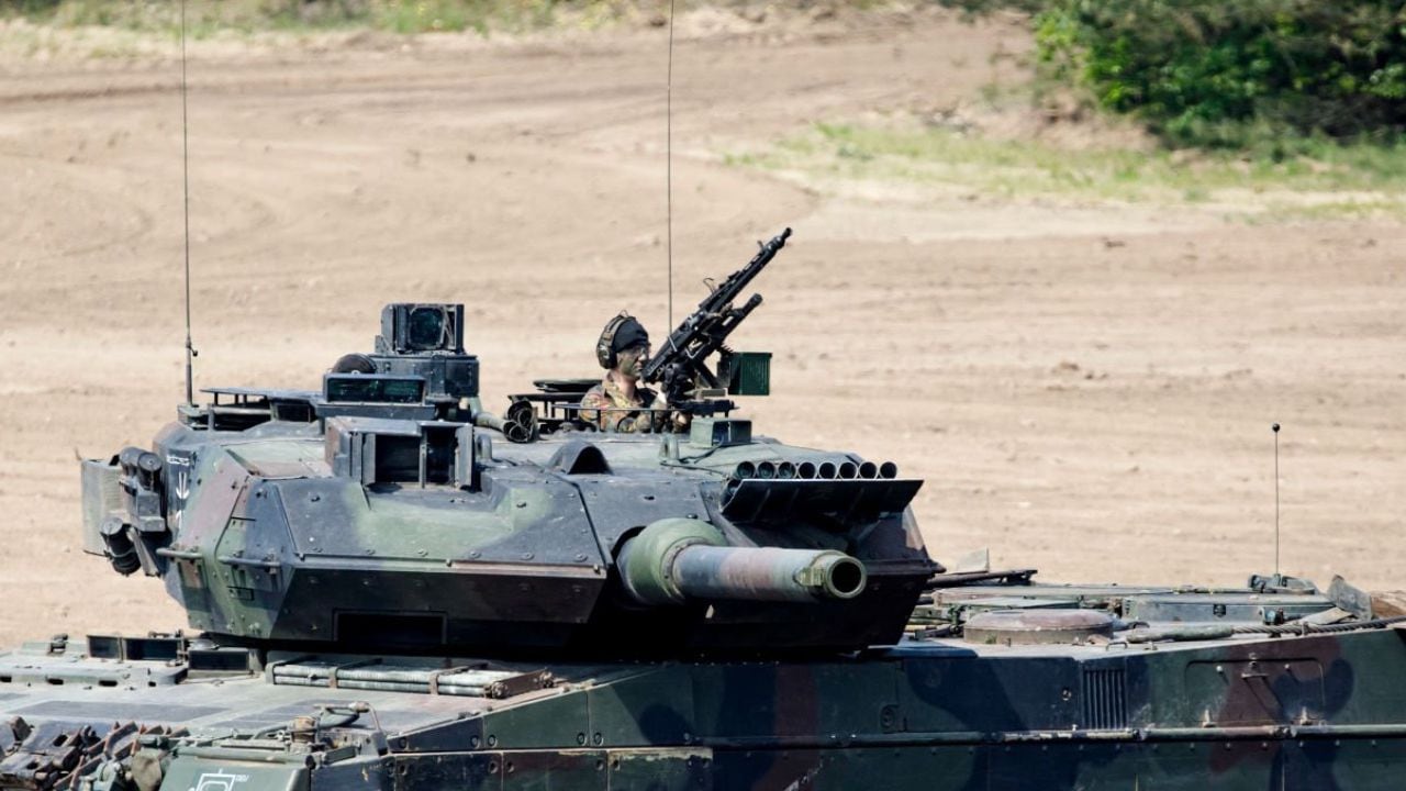 Los tanques Leopard de fabricación alemana son una de las armas que podrían jugar a favor del ejército de Ucrania para combatir la invasión de Rusia