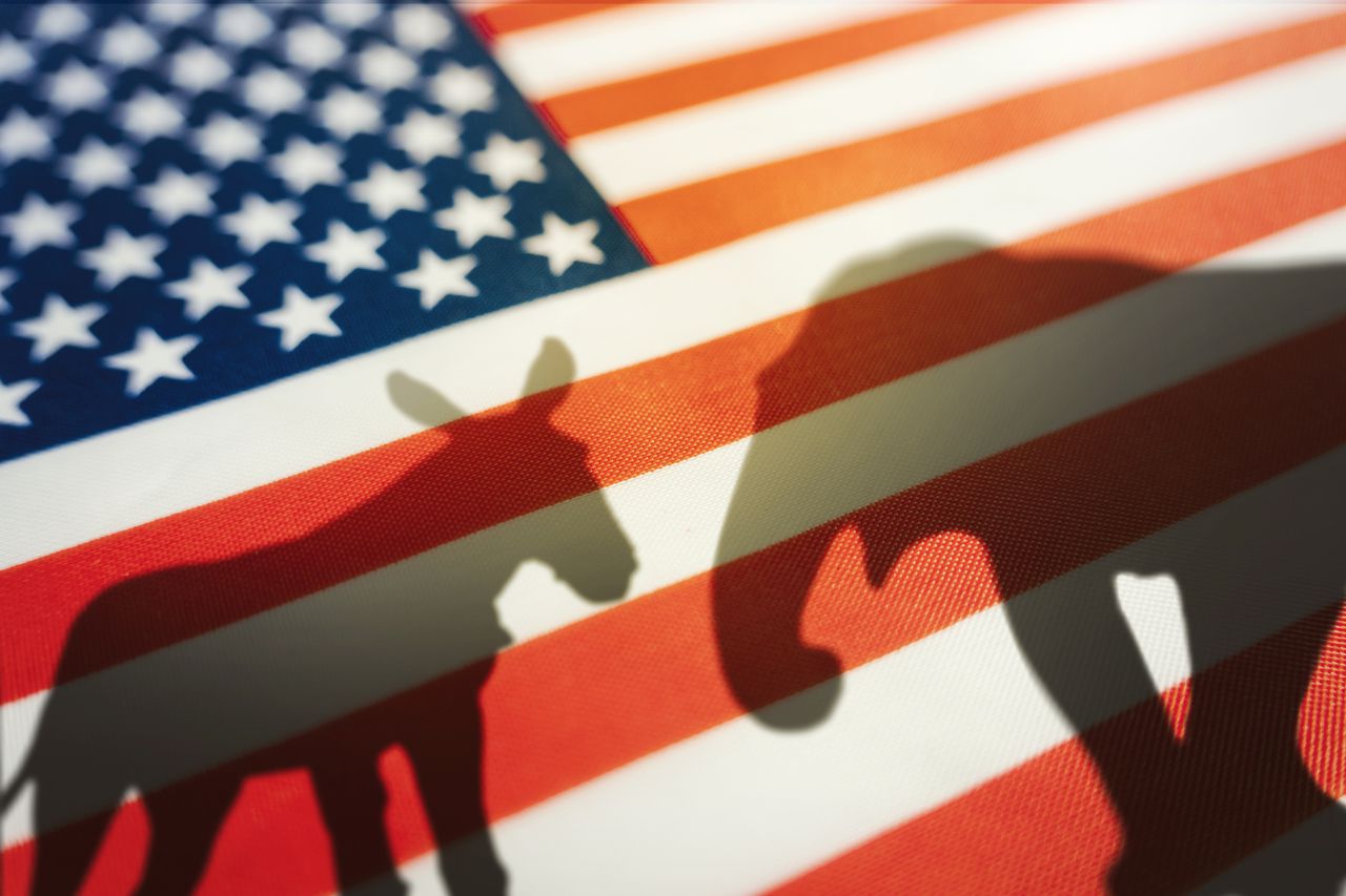 Elefante y Burro - Republicanos y Demócratas en EE. UU.