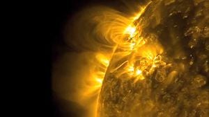 La Agencia Espacial de Estados Unidos, NASA, muestra espectaculares imágenes en alta definición del Sol tomadas desde el Observatorio Dinámico Solar.