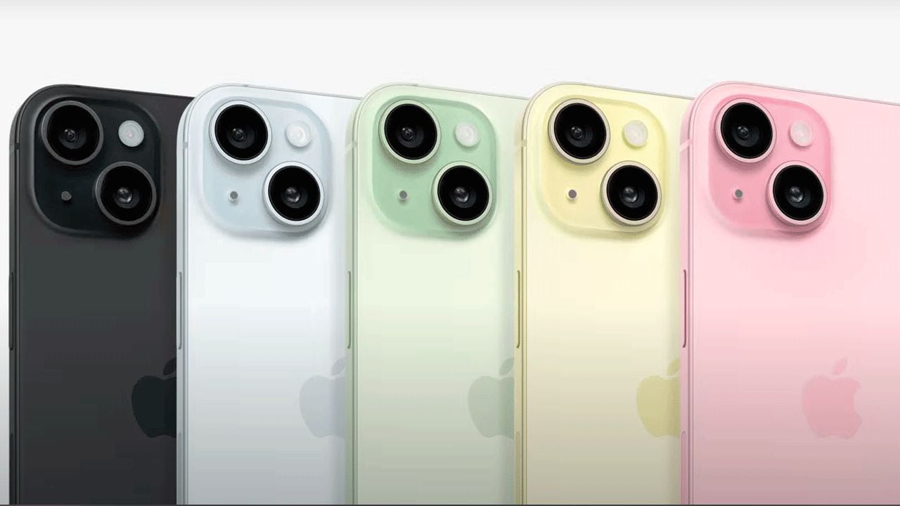 iPhone 15 vendrá en varios colores