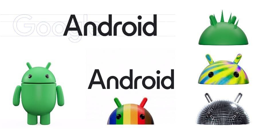 Android renueva su logo para ofrecer un diseño "abierto, iterativo e inclusivo" y reflejar personalidades y contextos.