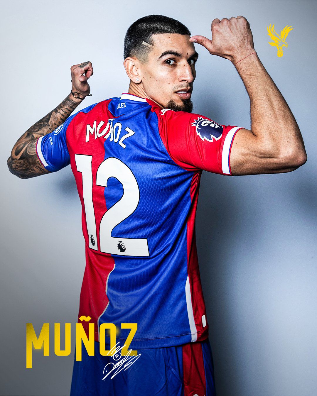 Daniel Muñoz, nuevo jugador del Crystal Palace