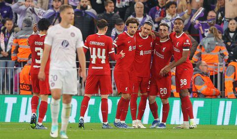 Liverpool en Europa League suma puntaje perfecto tras tres fechas disputadas