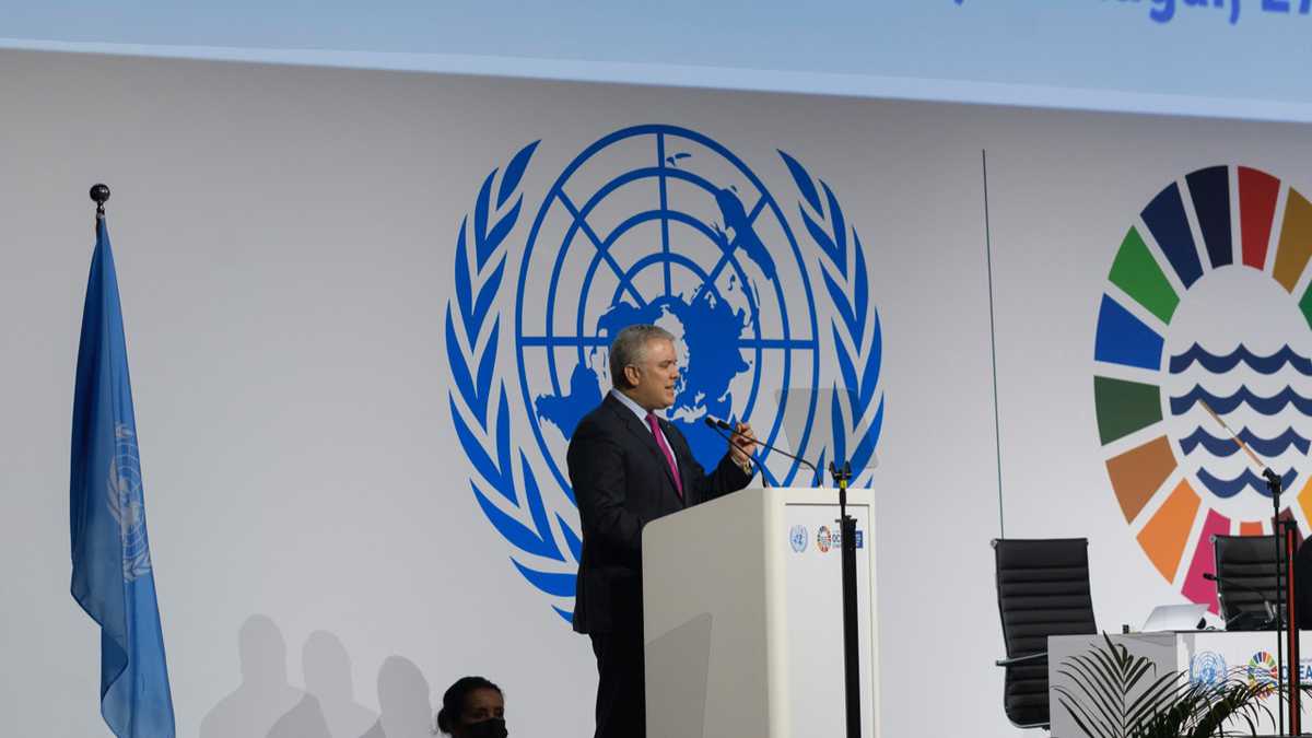 El presidente, Iván Duque Márquez, hizo un importante anuncio durante la ceremonia de apertura de la Conferencia de las Naciones Unidas sobre los Océanos, que se realiza en Lisboa.