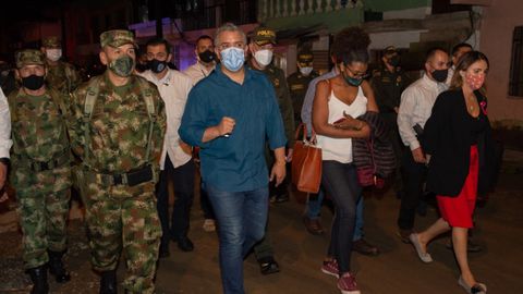Presidente Duque viajó a Quibdó con toda la cúpula militar por aumento de violencia