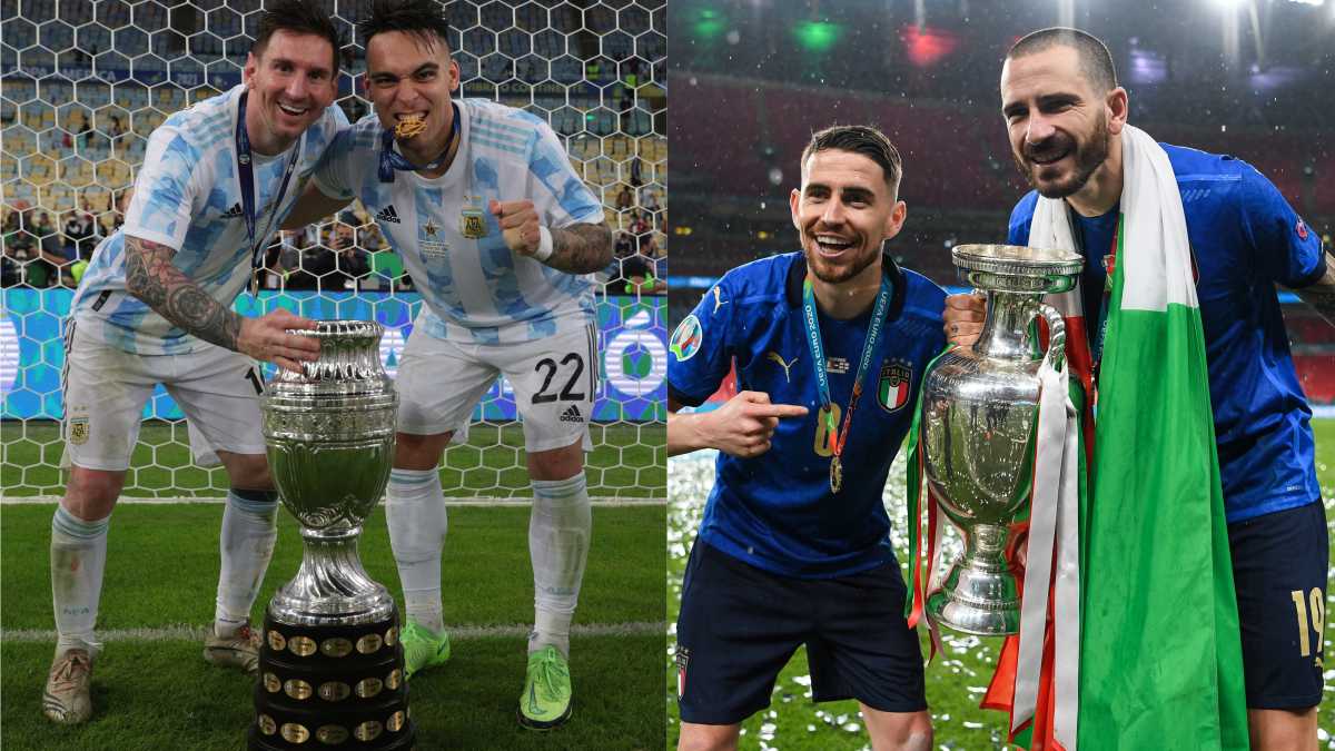 Italia vs. Argentina | Definida fecha y lugar para la final entre campeones  de Copa América y Eurocopa