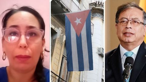 La cubana confrontó al presidente Gustavo Petro