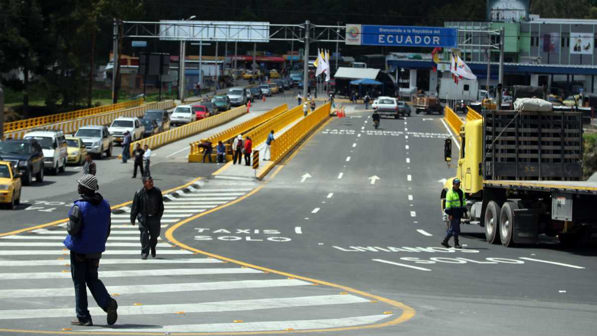 La frontera entre Colombia y Ecuador es una vívida región de comercio e integración.