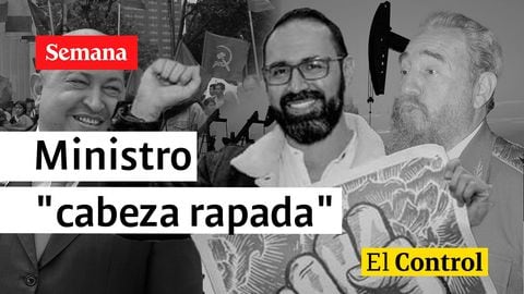 El Control a Ómar Andrés Camacho, el nuevo ministro "cabeza rapada" de Petro