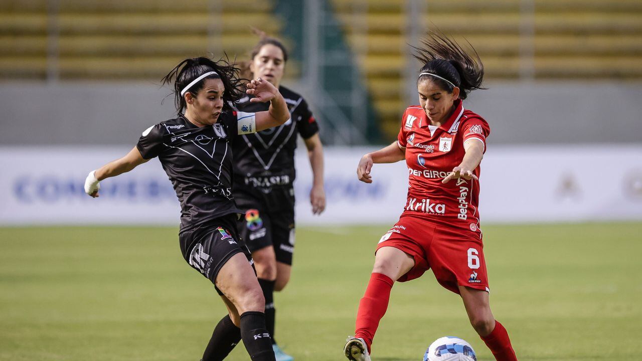 América de Cali Femenino en su debut de Copa Libertadores.