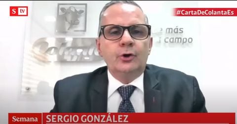 El gerente de Colanta, Sergio González.