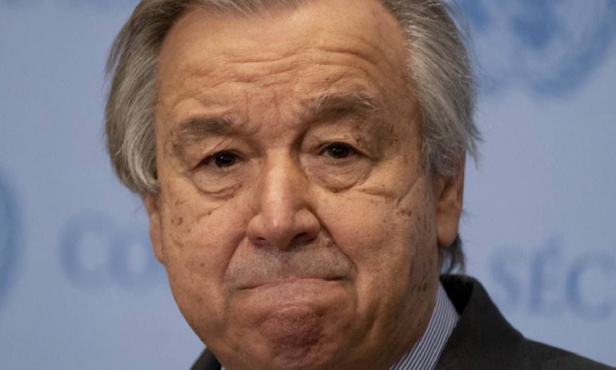 Antonio Guterres, secretario de la ONU, advierte sobre fallas en lucha anticovid.