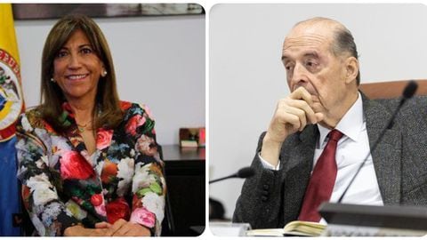 Marta Lucía Zamora y Álvaro Leyva.