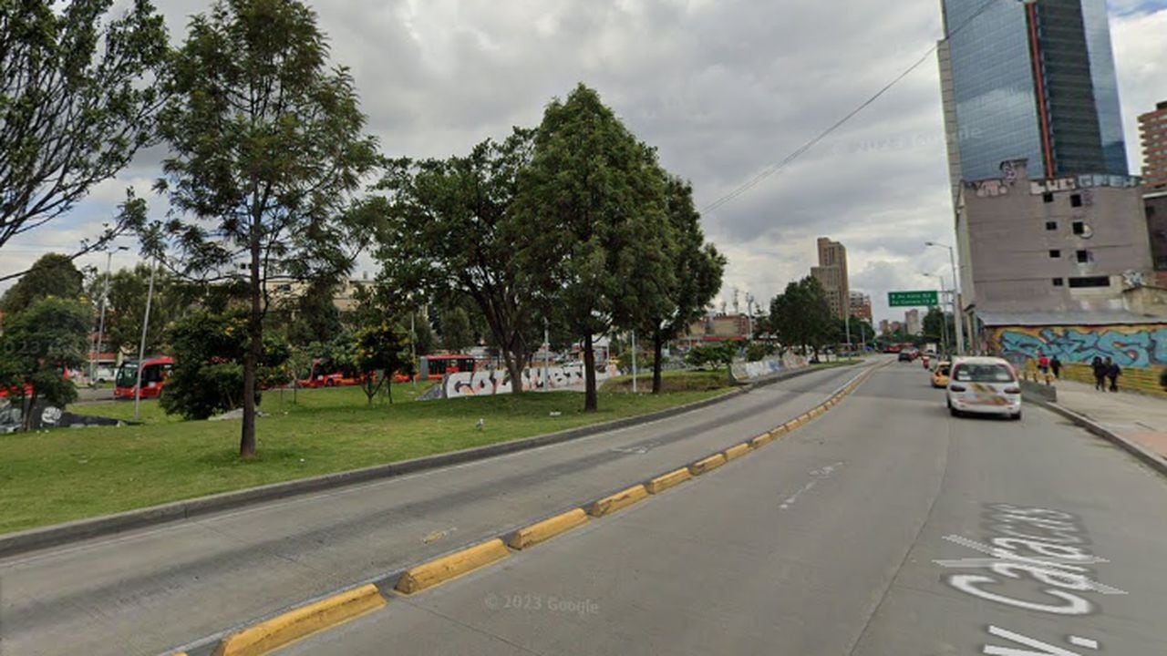 El accidente ocurrió en la avenida Caracas con calle 25.