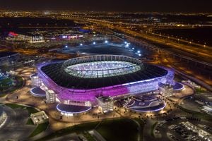 Estadio Ahmad Bin Ali. El lugar, con capacidad para 40.000 espectadores, albergará siete partidos durante Qatar 2022 hasta la etapa de octavos de final.