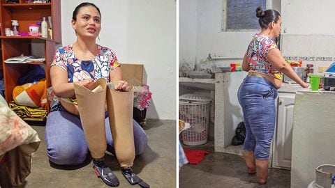     Diana Milena Herrera, oriunda de San José del Guaviare, culpa a un desamor de su tragedia. Una de sus hijas cayó en una red de prostitución, el otro batalla contra las drogas. 