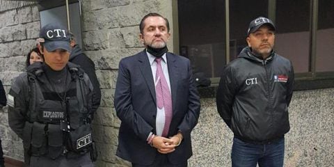Senador Mario Castaño, capturado por delitos de corrupción.