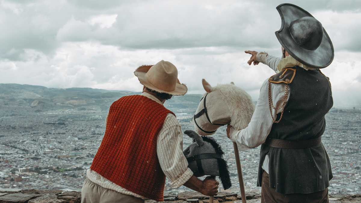 En la película se mezcla la música punk con la estética del Quijote.