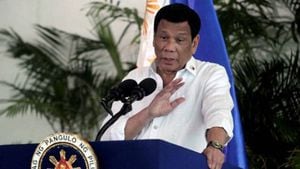 El presidente de Filipinas Rodrigo Duterte es conocido por usar un lenguaje fuerte. "Le declararemos la guerra a Canadá", dijo este miércoles. Reuters.