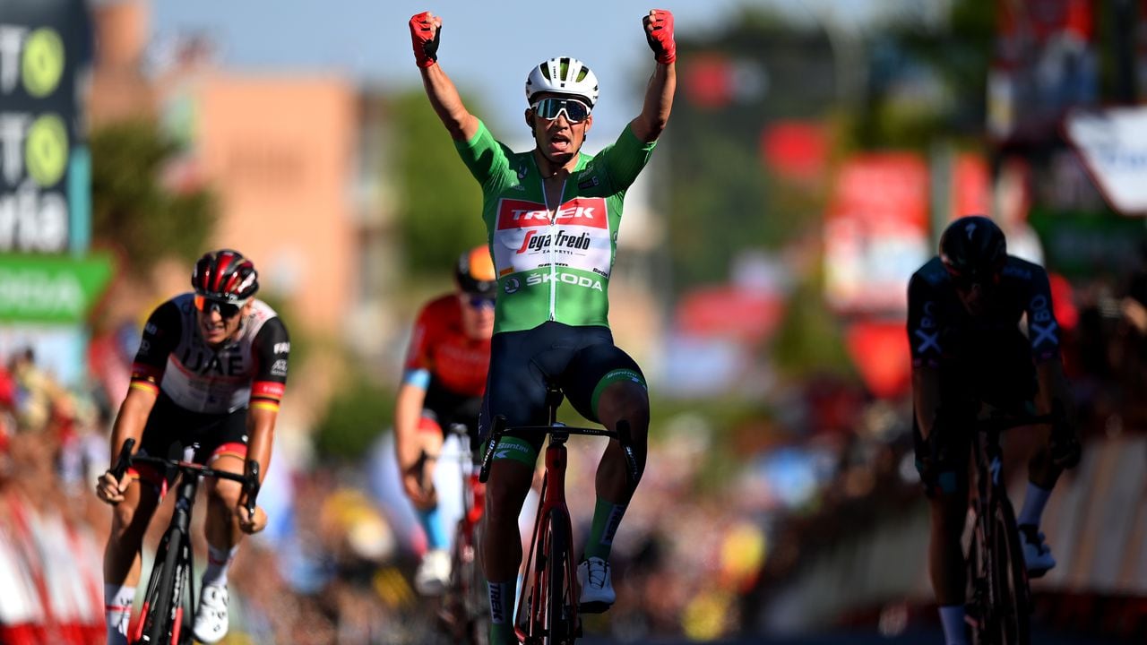 Mads Pedersen logra su segundo triunfo en la Vuelta a España 2022.