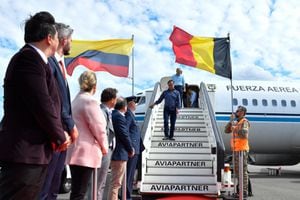 Presidente Gustavo Petro llegó a Bélgica para la Celac