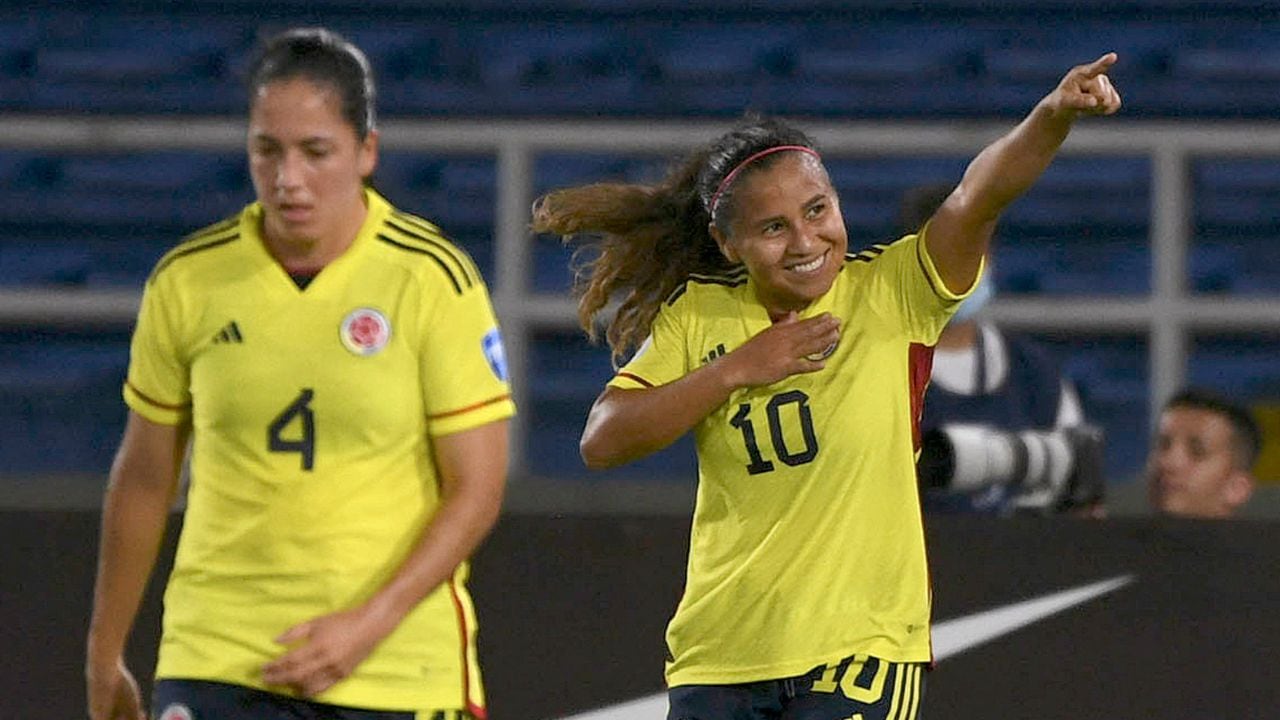 Leicy Santos anotó el primer tanto del duelo ante Bolivia por la Copa América Femenina 2022