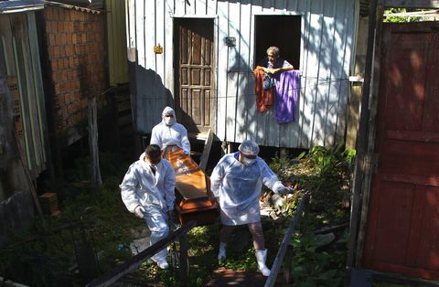 Muertos por coronavirus en Brasil