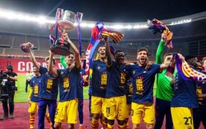 Con un Messi iluminado, el Barcelona gana la Copa del Rey