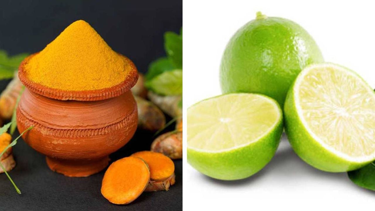 El limón y la cúrcuma ayudan como complemento para bajar de peso. Foto: Getty Images. Montaje SEMANA.