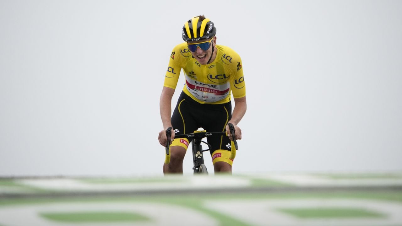 Tadej Pogacar - Etapa 17 Tour de Francia. Foto: AP/Christophe Ena