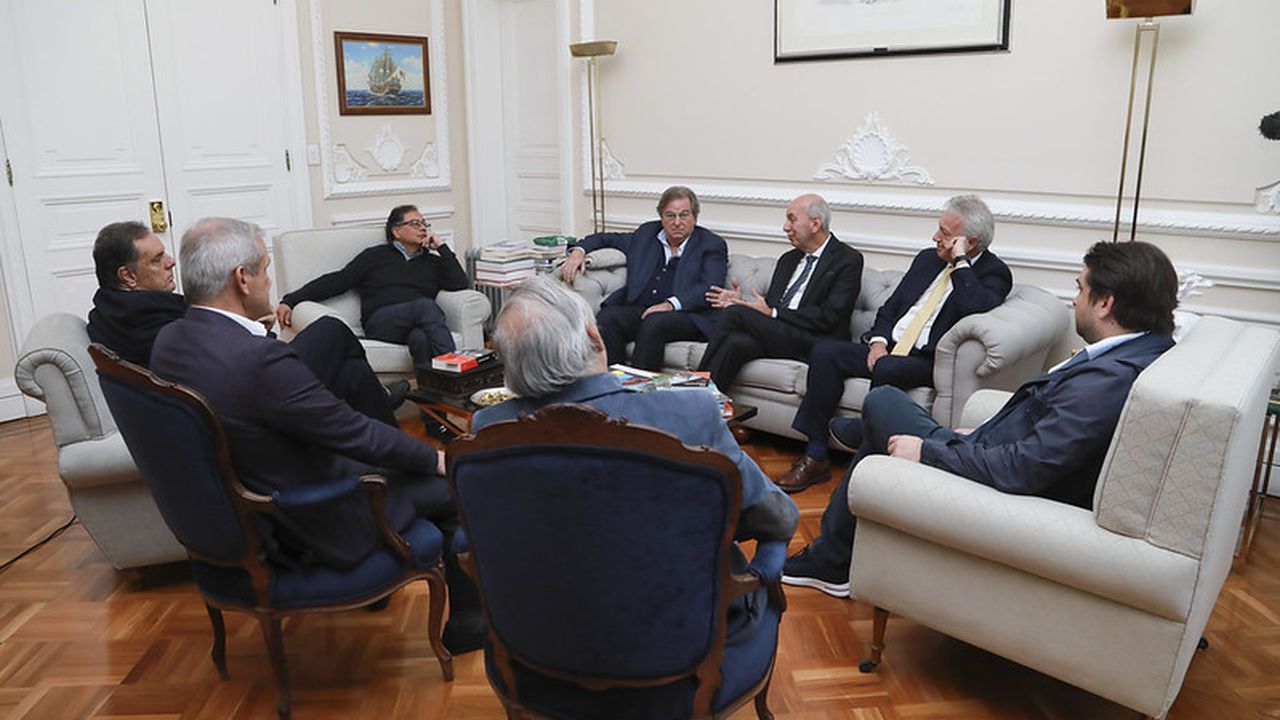 Reunión del presidente Gustavo Petro con los empresarios