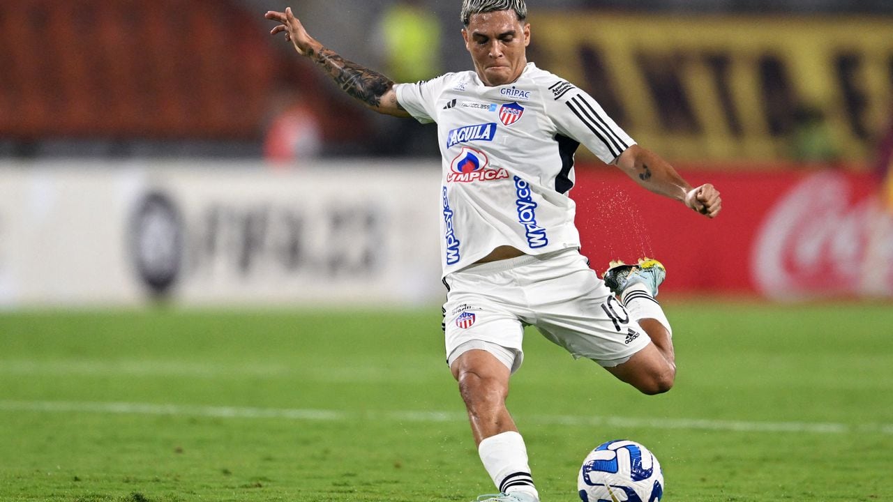Juan Fernando Quintero en el juego por Copa Sudamericana ante Tolima.