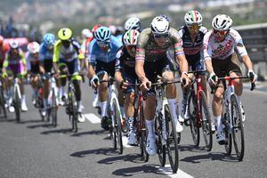Harold Tejada del Astana, protagonista del día en la etapa 8 - Foto: Giro de Italia/@giroditalia