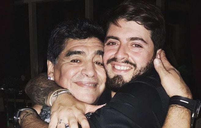 Diego Armando Maradona Junior, hijo de Diego Armando Maradona