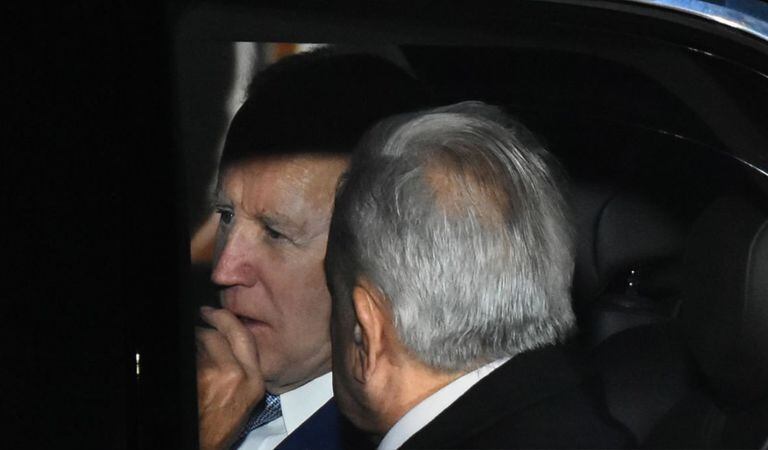 Joe Biden y Andrés Manuel López Obrador se reunieron en la frontera entre México y Estados Unidos