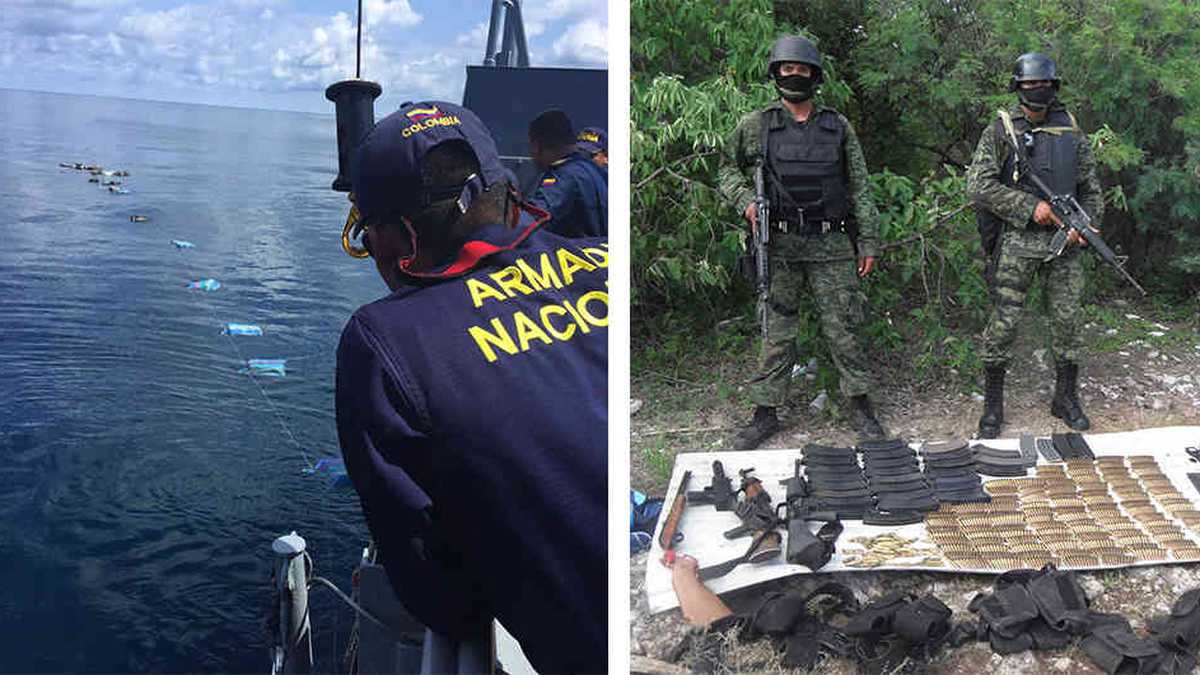 Estos son algunos de los 17 campamentos encontrados por las autoridades mexicanas en los cuales delincuentes colombianos sirven de ‘instructores’ para capacitar a los sicarios de los carteles mexicanos.