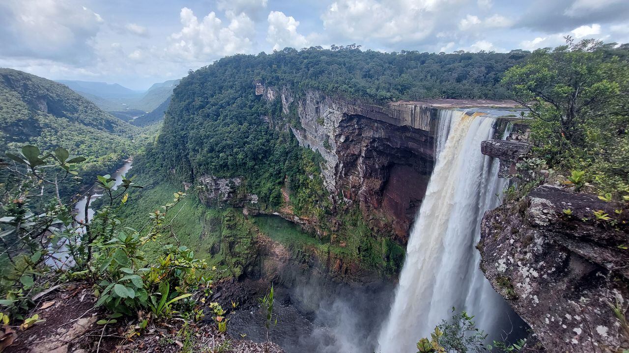 Territorio de Guyana que Venezuela anexó. Hugh Todd told AFP. (Photo by Mart�n SILVA / AFP)