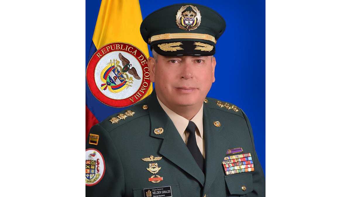 Mayor general Helder Giraldo