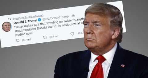 Trump arremete nuevamente contra Twitter