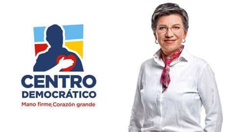 Centro Democrático y Claudia López.